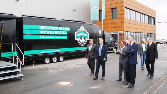 Weltmeister-Trucks und Hightech-Mobile