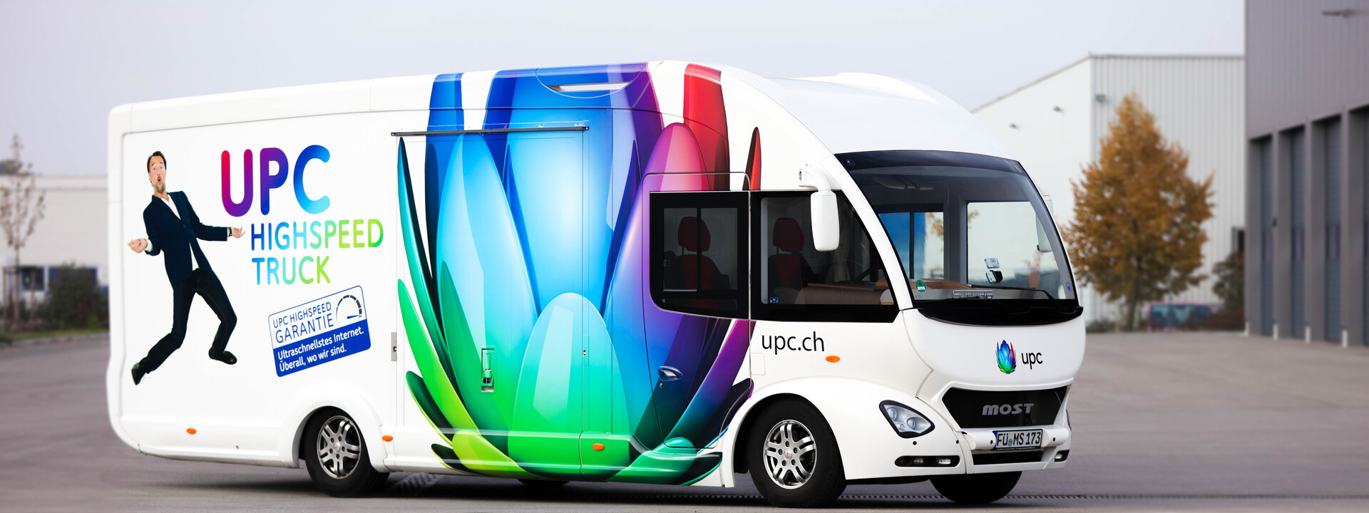 UPC Unity Media Infomobil Branding